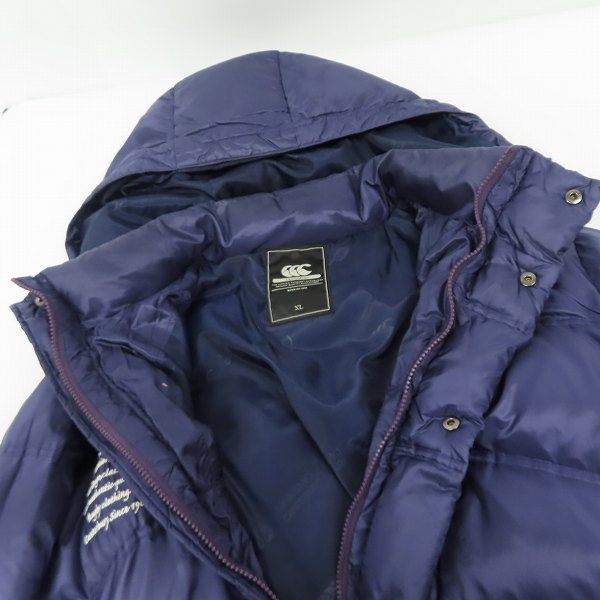 実際に弊社で買取させて頂いたCANTERBURY/カンタベリー ダウンジャケット RA70638 /XLの画像 5枚目