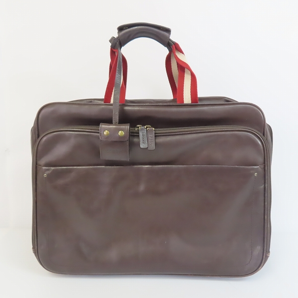 実際に弊社で買取させて頂いたBALLY/バリー レザー キャリーバッグ/ビジネスバッグ