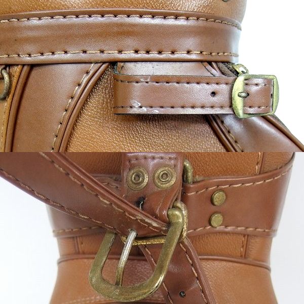 実際に弊社で買取させて頂いたBurberrys/バーバリー ゴルフ 3分割キャディバック ブラウンの画像 4枚目