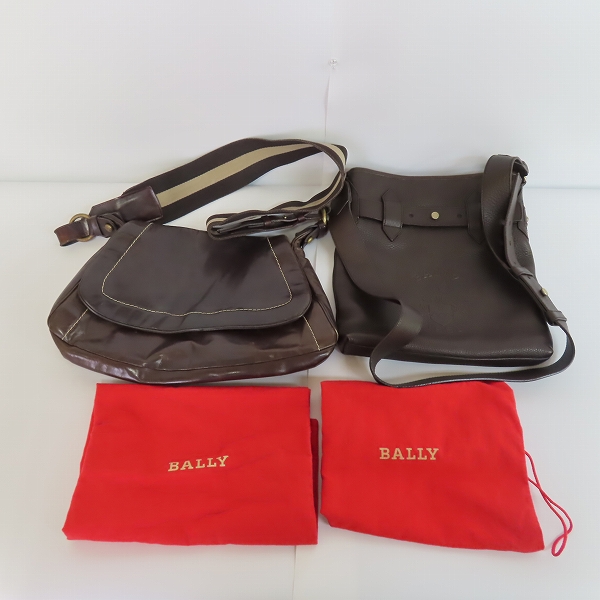 実際に弊社で買取させて頂いたBALLY/バリー ショルダーポーチ/ショルダーバッグ 2点セットの画像 7枚目