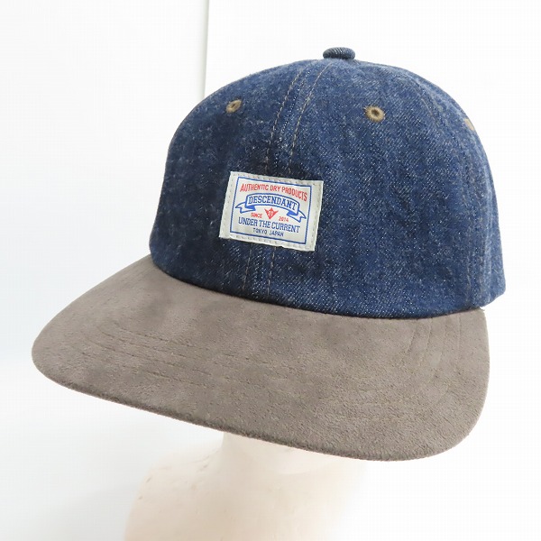 実際に弊社で買取させて頂いたDESCENDANT/ディセンダント デニム キャップ/F