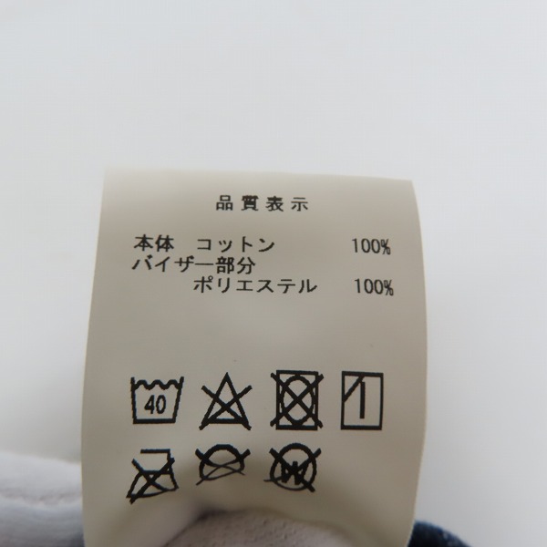 実際に弊社で買取させて頂いたDESCENDANT/ディセンダント デニム キャップ/Fの画像 4枚目