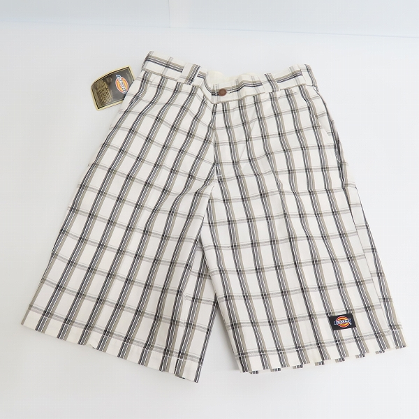 実際に弊社で買取させて頂いた【おまとめ品】Dickies/ディッキーズ MULTI USE POCKET SHORTS/マルチユーズ ポケット ショーツ/チェック柄 ハーフパンツ/30の画像 5枚目