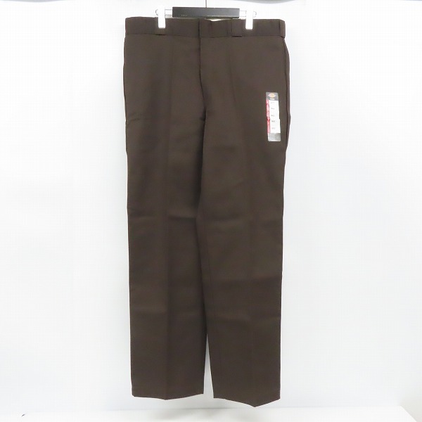 実際に弊社で買取させて頂いた【未使用】Dickies/ディッキーズ ワークパンツ/チノパン ダークブラウン 38