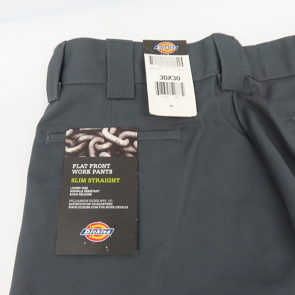 実際に弊社で買取させて頂いた【未使用】Dickies/ディッキーズ ワークパンツ/チノパン/グレー/ 30の画像 5枚目