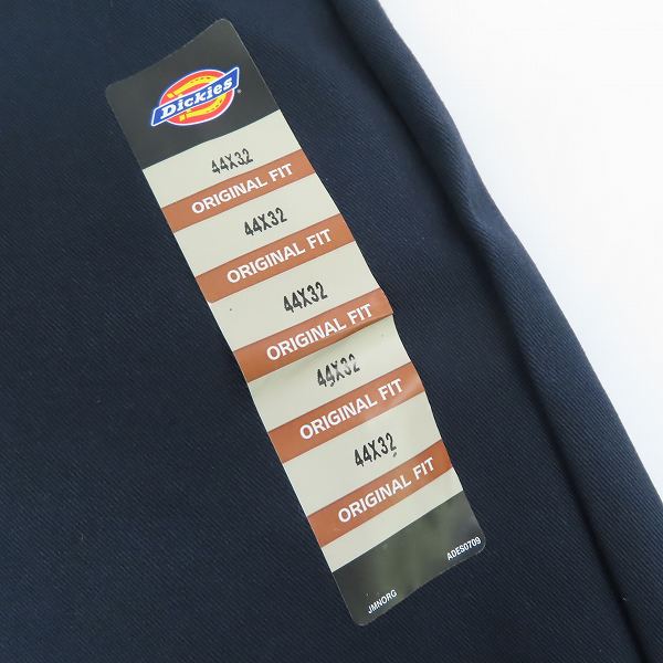 実際に弊社で買取させて頂いた(1)【未使用】Dickies/ディッキーズ ワークパンツ/チノパン ダークネイビー 874DN/44の画像 5枚目