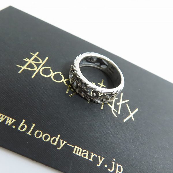 実際に弊社で買取させて頂いた【ギャラ付き】Bloody Mary/ブラッディマリー フェイバーリング/ダイヤモンド 11号