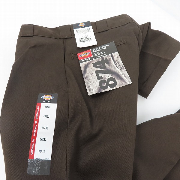 実際に弊社で買取させて頂いた【未使用】Dickies/ディッキーズ ワークパンツ/チノパン /ダークブラウン/30の画像 5枚目