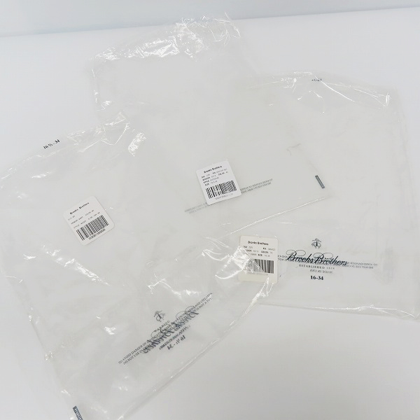 実際に弊社で買取させて頂いた【未使用】BROOKS BROTHERS/ブルックスブラザーズ ボタンダウン 長袖シャツ 3点セットの画像 5枚目