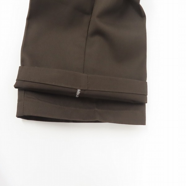 実際に弊社で買取させて頂いた【未使用】Dickies/ディッキーズ ワークパンツ/チノパン/ダークブラウン/ 31の画像 7枚目