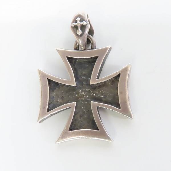 実際に弊社で買取させて頂いたDEAL DESIGN/ディールデザイン アイアンクロス ラージペンダント/トップ　の画像 1枚目