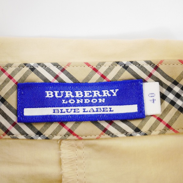 実際に弊社で買取させて頂いたBURBERRY BLUE LABEL/バーバリーブルーレーベル ワンポイント刺繡 七分袖シャツ/40の画像 2枚目