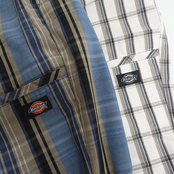 実際に弊社で買取させて頂いた【おまとめ品】Dickies/ディッキーズ MULTI USE POCKET SHORTS/マルチユーズ ポケット ショーツ/チェック柄 ハーフパンツ/38の画像 5枚目