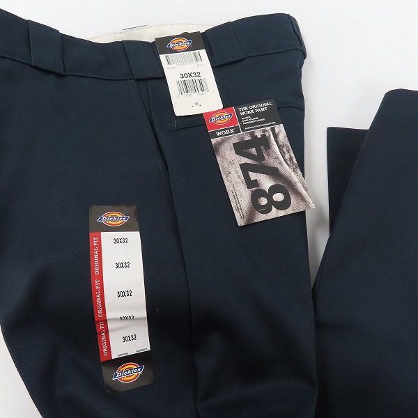 実際に弊社で買取させて頂いた【未使用】Dickies/ディッキーズ ワークパンツ/チノパン/ネイビー/ 30の画像 5枚目