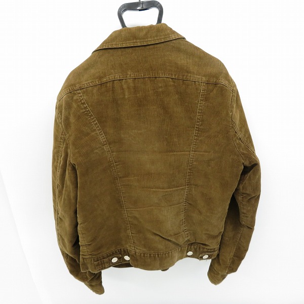 実際に弊社で買取させて頂いたWrangler/ラングラー 70s/70年代 黒タグ ヴィンテージ ランチジャケット/コーデュロイ ボア ジャケット Size：40の画像 1枚目