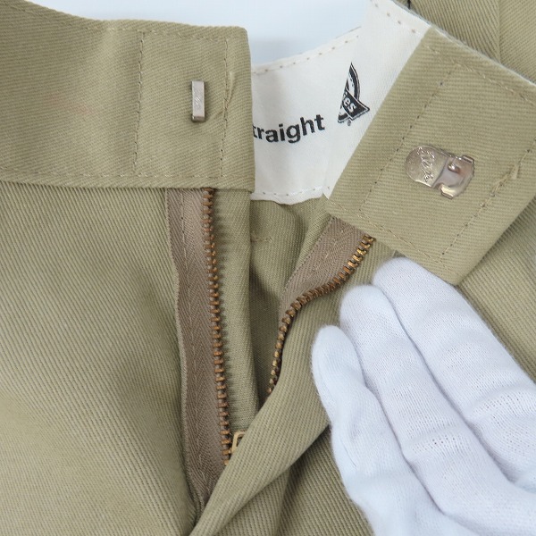実際に弊社で買取させて頂いた【未使用】Dickies/ディッキーズ ワークパンツ/チノパン /カーキ/32の画像 6枚目