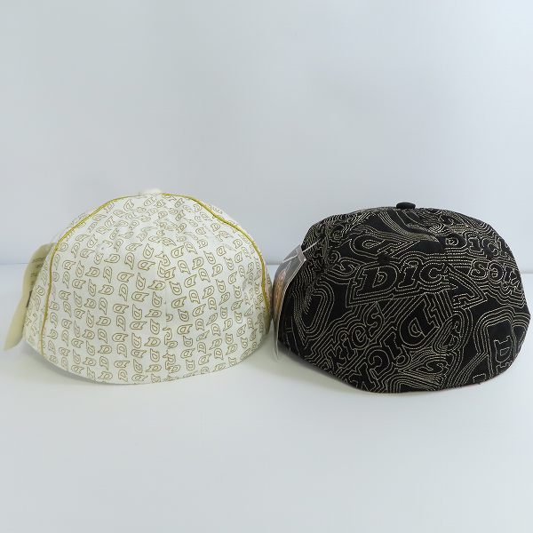 実際に弊社で買取させて頂いた(1)【未使用】Dickies/ディッキーズ キャップ ホワイト/ブラック L 2点セットの画像 1枚目