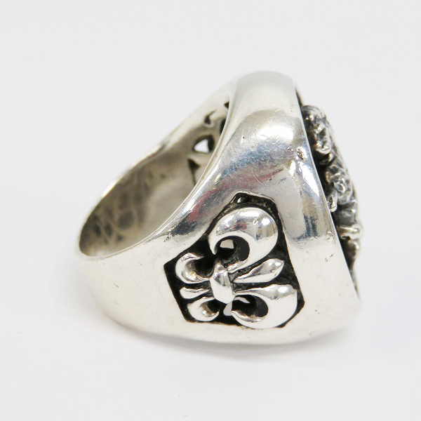 実際に弊社で買取させて頂いたLEATHERS＆TREASURES/レザーズ＆トレジャーズ スペシャルエディションリング/ライオン /ブラック スティングレイ 19号の画像 4枚目