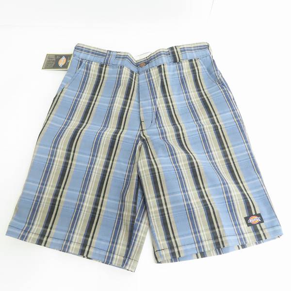 実際に弊社で買取させて頂いた【おまとめ品】Dickies/ディッキーズ MULTI USE POCKET SHORTS/マルチユーズ ポケット ショーツ/チェック柄 ハーフパンツ/34の画像 4枚目