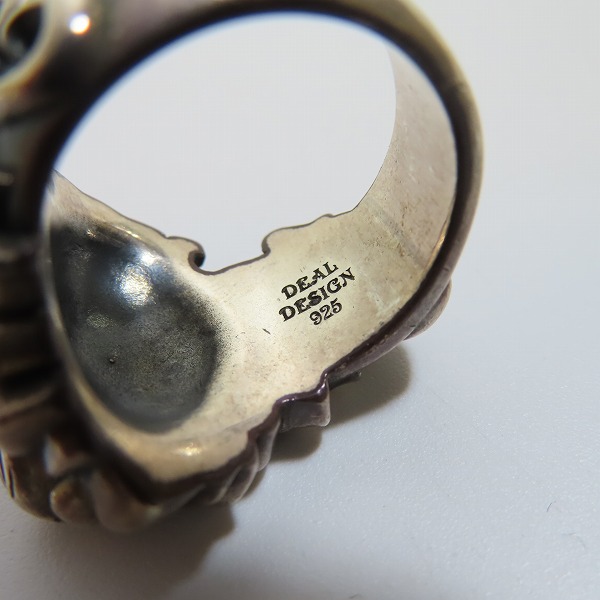 実際に弊社で買取させて頂いたDEAL DESIGN/ディールデザイン ライオンリング/18.5号 の画像 5枚目