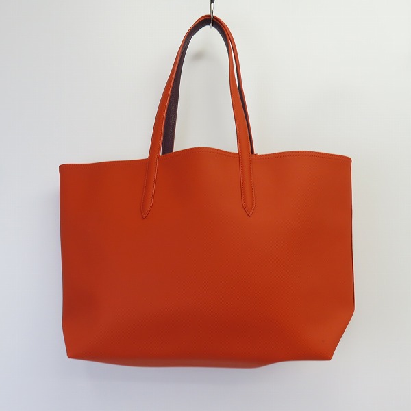 実際に弊社で買取させて頂いたLACOSTE/ラコステ ポーチ付き リバーシブル トートバッグの画像 1枚目