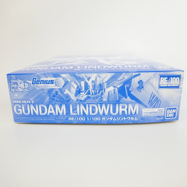 実際に弊社で買取させて頂いた【未組立】BANDAI/バンダイスピリッツ RE/100 1/100 ガンダムリントヴルム/ガンプラ/プレミアムバンダイの画像 1枚目