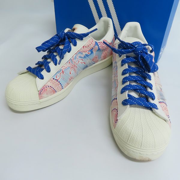 実際に弊社で買取させて頂いたadidas/アディダス SST atmos SUPERSTAR Mt. FUJI GX7791/27