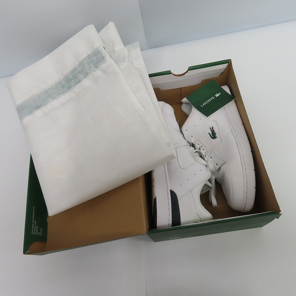実際に弊社で買取させて頂いたLACOSTE/ラコステ COURT CAGE スニーカー SM00271/UK7.5の画像 7枚目