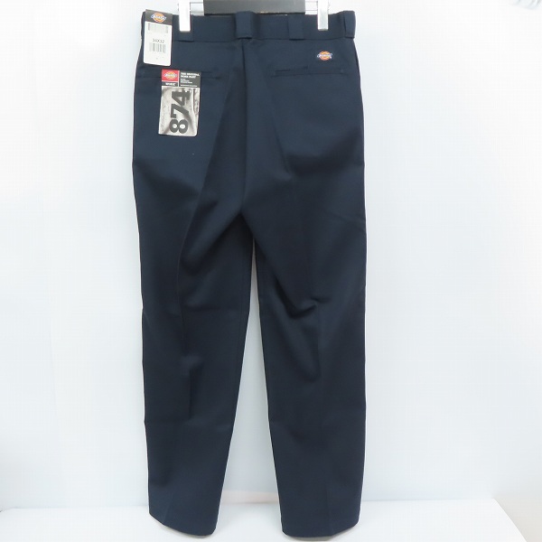 実際に弊社で買取させて頂いた【未使用】Dickies/ディッキーズ ワークパンツ/チノパン ダークネイビー 874DN/34の画像 1枚目
