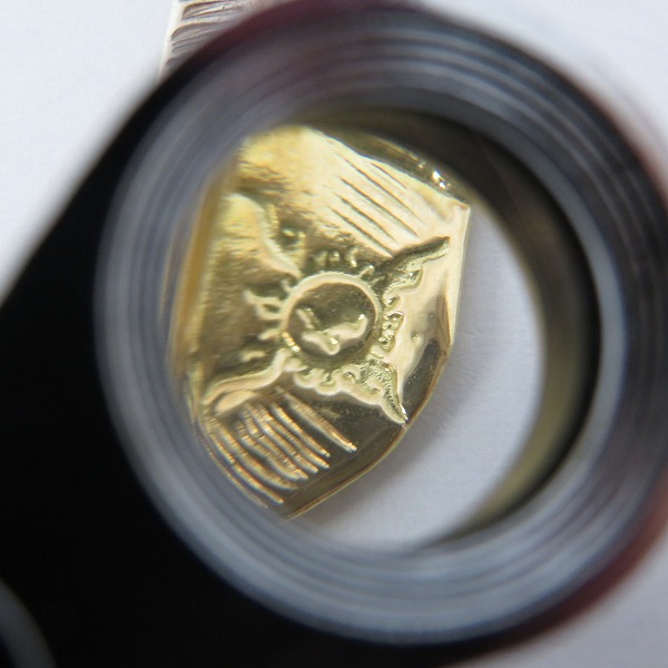 実際に弊社で買取させて頂いたFIRST ARROWS/ファーストアローズ 先金K18 フェザー ペンダント 左向きの画像 4枚目