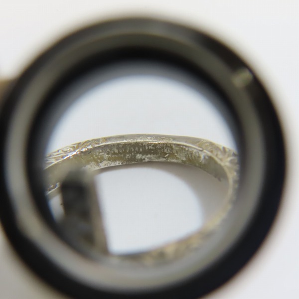 実際に弊社で買取させて頂いたLoree Rodkin/ローリーロドキン 10Pクリアストーン入り アラベスクデザイン クロスリング/9.5号の画像 6枚目