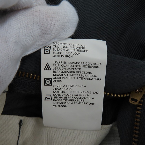 実際に弊社で買取させて頂いた【未使用】Dickies/ディッキーズ ワークパンツ/チノパン/グレー/ 30の画像 4枚目