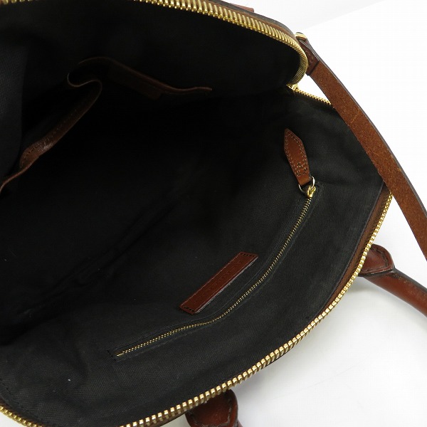 実際に弊社で買取させて頂いたBURBERRY/バーバリー オーチャード 2WAY ハンドバッグ 3853773の画像 4枚目