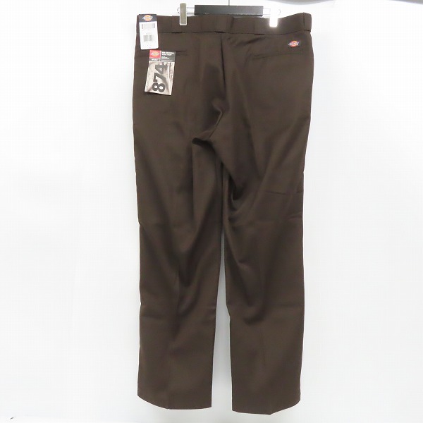 実際に弊社で買取させて頂いた【未使用】Dickies/ディッキーズ ワークパンツ/チノパン ダークブラウン 40の画像 1枚目