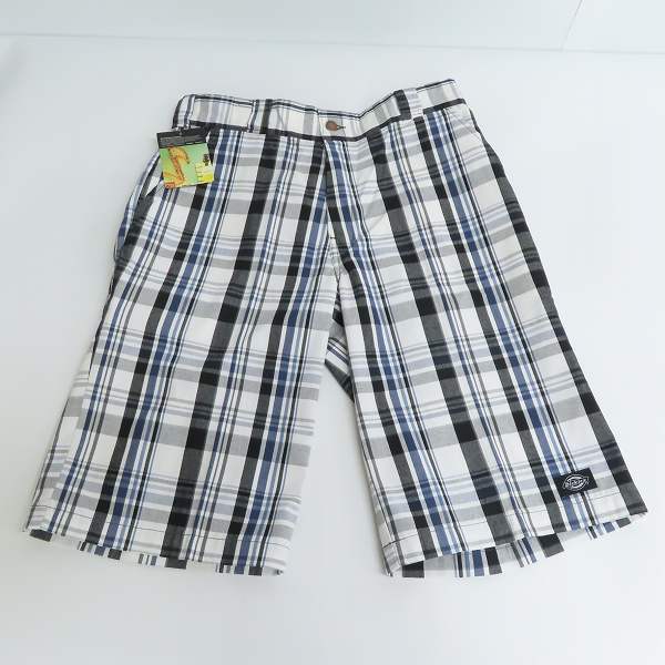 実際に弊社で買取させて頂いた【おまとめ品】Dickies/ディッキーズ MULTI USE POCKET SHORTS/マルチユーズ ポケット ショーツ/チェック柄 ハーフパンツ/32の画像 4枚目