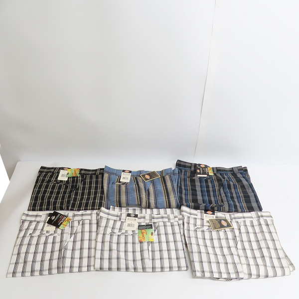 実際に弊社で買取させて頂いた【おまとめ品】Dickies/ディッキーズ MULTI USE POCKET SHORTS/マルチユーズ ポケット ショーツ/チェック柄 ハーフパンツ/36
