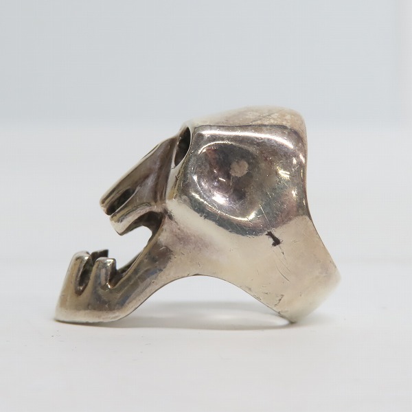 実際に弊社で買取させて頂いたCRAZY PIG/クレイジーピッグ マックススカルリング/15号の画像 2枚目