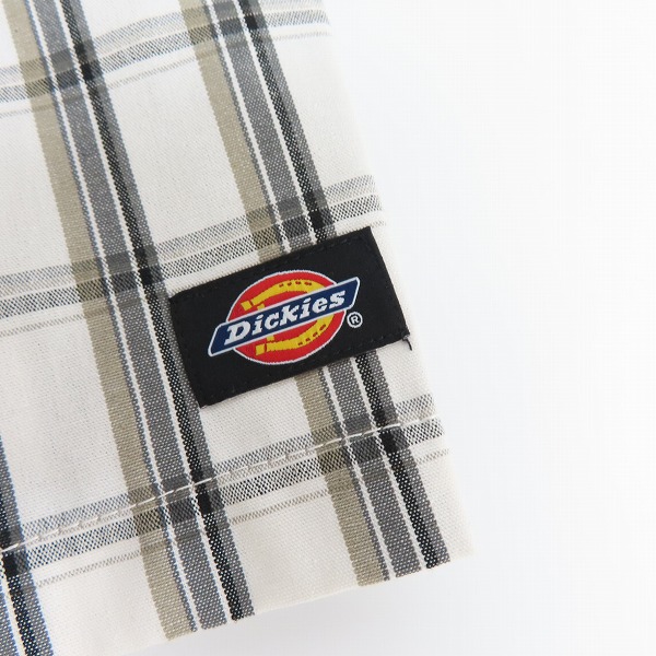 実際に弊社で買取させて頂いた【おまとめ品】Dickies/ディッキーズ MULTI USE POCKET SHORTS チェック柄 ハーフパンツ ホワイト/ブルー/ネイビー 36の画像 4枚目
