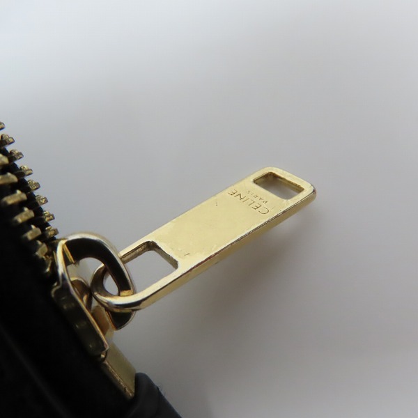 実際に弊社で買取させて頂いたCELINE/セリーヌ コンパクト レザー ジップドカードホルダー/コインケースの画像 5枚目
