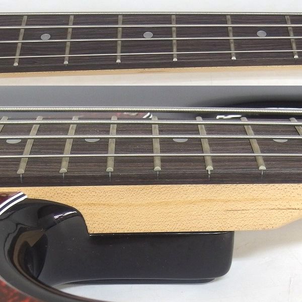 実際に弊社で買取させて頂いた★BUSKER'S/バスカーズ BJB-3 ジャズベース Type ソフトケース付の画像 3枚目