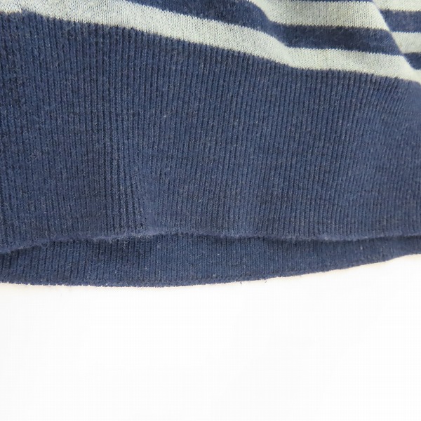 実際に弊社で買取させて頂いたuniform experiment×JOHNSMEDLEY/ユニフォームエクスペリメント×ジョンスメドレー ボーダー セーター UE-120118/Sの画像 6枚目