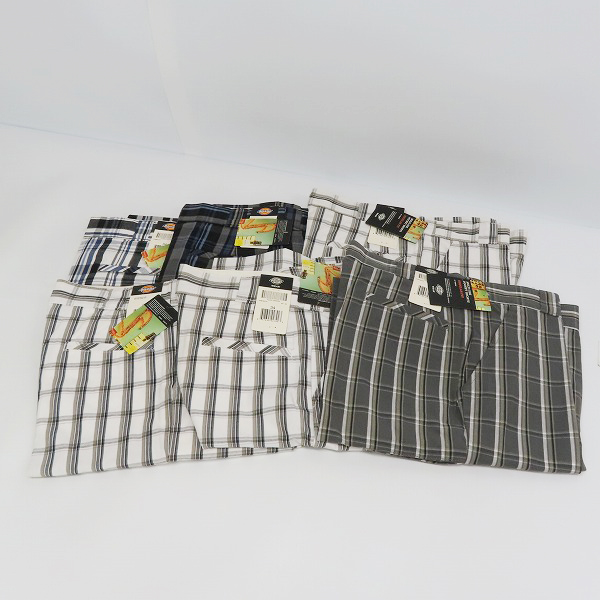 実際に弊社で買取させて頂いた【おまとめ品】Dickies/ディッキーズ MULTI USE POCKET SHORTS/マルチユーズ ポケット ショーツ/チェック柄 ハーフパンツ/34