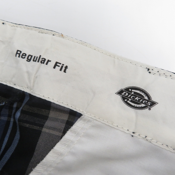 実際に弊社で買取させて頂いた【おまとめ品】Dickies/ディッキーズ MULTI USE POCKET SHORTS/マルチユーズ ポケット ショーツ/チェック柄 ハーフパンツ/32の画像 4枚目