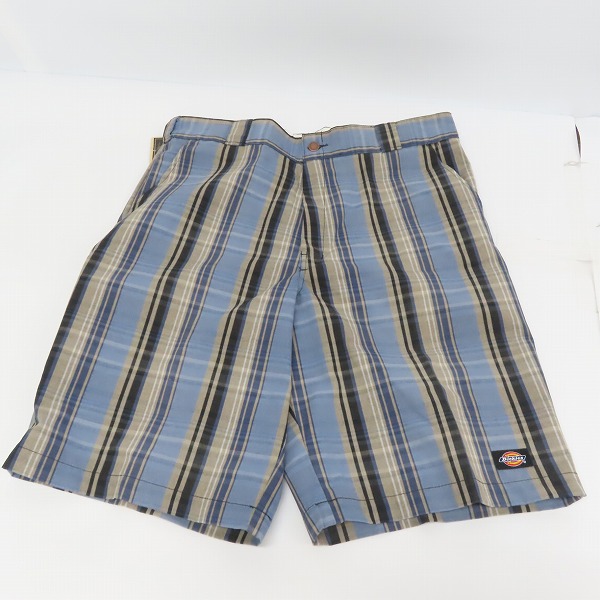 実際に弊社で買取させて頂いた【おまとめ品】Dickies/ディッキーズ MULTI USE POCKET SHORTS/マルチユーズ ポケット ショーツ/チェック柄 ハーフパンツ/36の画像 4枚目