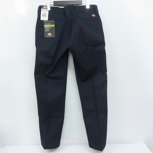 実際に弊社で買取させて頂いた【未使用】Dickies/ディッキーズ ワークパンツ/チノパン ダークネイビー WP873DN/34の画像 1枚目
