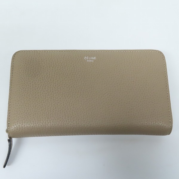 実際に弊社で買取させて頂いたCELINE/セリーヌ ラウンドファスナー 長財布 ウォレット