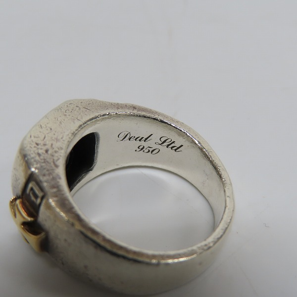 実際に弊社で買取させて頂いたDEAL DESIGN/ディールデザイン ストーン リング 20号の画像 6枚目