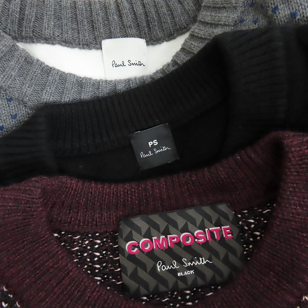 実際に弊社で買取させて頂いた【おまとめ品】Paul Smith/ポールスミス レディース セーター/カーディガン等の画像 1枚目