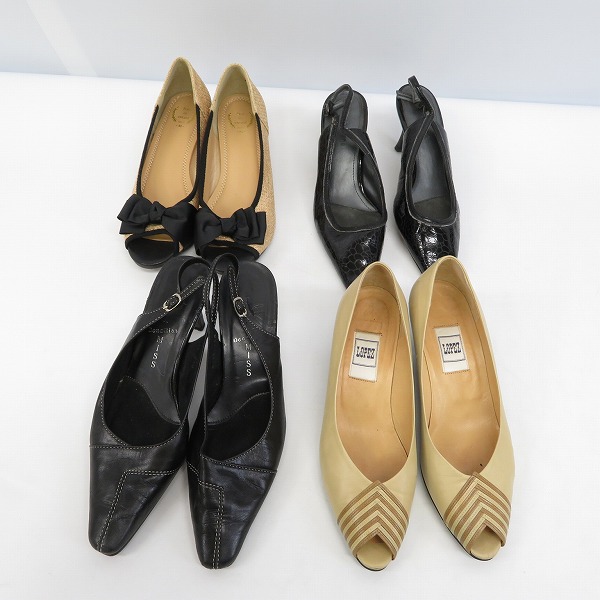 実際に弊社で買取させて頂いたBALLY/バリー LOPEZ/ロペズ 他 レディース パンプス/ヒール/ミュール おまとめの画像 1枚目