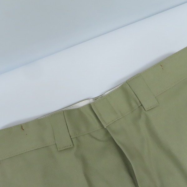 実際に弊社で買取させて頂いた(4)【未使用】Dickies/ディッキーズ ワークパンツ/チノパン カーキ/34の画像 6枚目